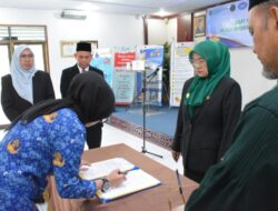 Lantik Enam Penata KKB, BKKBN Aceh Dorong Layanan Bangga Kencana Lebih Profesional