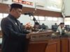 Bupati Aceh Besar Sampaikan Raqan Penyertaan Modal PDAM Tirta Mountala di Rapat Paripurna DPRK