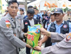 Peringatan May Day di Banda Aceh Berlangsung Tertib, Polda Aceh Bagikan 2,5 Ton Beras