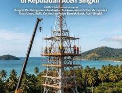 Pembangunan BTS Target Rampung Juni, Pemkab Aceh Singkil Pastikan Desa Ujung Sialit Bebas Blank Spot
