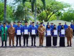 128 CPNS Nagan Raya Resmi Diangkat Jadi PNS, Bupati TRK Tekankan Pelayanan kepada Masyarakat