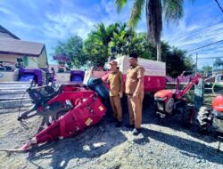 Bupati Aceh Barat Launching Alat dan Mesin Pertanian Bantuan Kementerian Pertanian