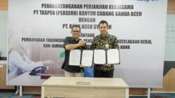 Bank Aceh Syariah dan PT Taspen (Persero) Perkuat Sinergi Layanan Pembayaran Pensiun