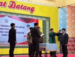 Bupati Aceh Selatan Lantik Diva Samudra Putra Menjadi Sekda Definitif