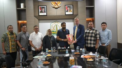 Gubernur Mualem Sambut Kunjungan Wakil Kepala Perwakilan Kedutaan Belanda, Ini yang Dibahas