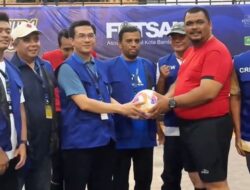Buka Turnamen Futsal AFK Cup, Ini Pesan Ketua DPRK Banda Aceh