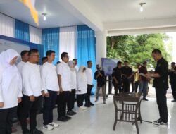 Lantik KORMI Kota Langsa, Sekda Aceh: Jadi Lokomotif Budaya Hidup Sehat di Masyarakat