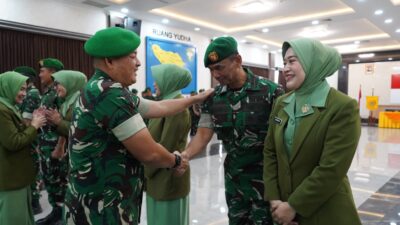 Kasdam Iskandar Muda Pimpin Upacara Sertijab dan Tradisi Satuan Pejabat Kodam IM