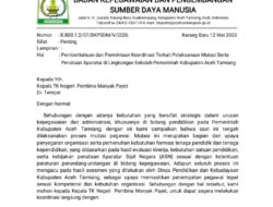 Waspada Hoax Mutasi Mengatasnamakan BKPSDM Aceh Tamiang