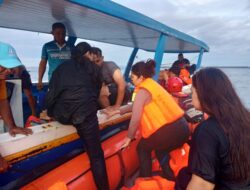Boat Bawa Delapan Wisatawan Tujuan Pulau Tuan Terbalik di Perairan Ujong Pancu