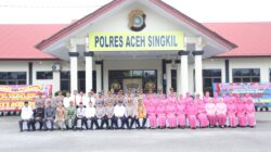 Kunker Ke Polres Aceh Singkil, Kapolda Aceh Apresiasi Kinerja Personel Pascabanjir dan Tekankan Jaga Citra Polri