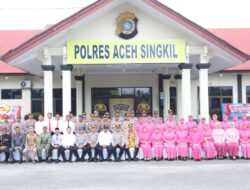 Kunker Ke Polres Aceh Singkil, Kapolda Aceh Apresiasi Kinerja Personel Pascabanjir dan Tekankan Jaga Citra Polri