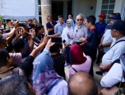 Didampingi Bupati Aceh Barat, Wali Nanggroe Aceh Tinjau Gedung Rumah Sakit Regional Meulaboh
