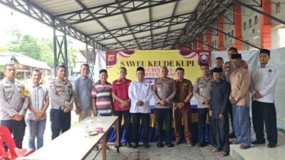 Saweu Keude Kupi, Kapolres Sabang Bersama Warga Kuta Timu Perkuat Sinergi “Polri Untuk Masyarakat