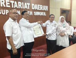 Sukses Terapkan STBM, Pemkab Aceh Singkil Raih Penghargaan dari Kementerian Kesehatan RI