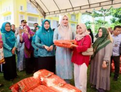 Ketua TP PKK Aceh Besar Apresiasi Pemprov Aceh Gelar Pasar Murah di Peukan Bada