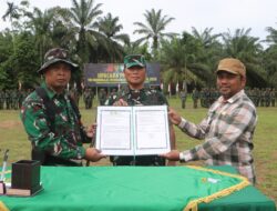 Irdam IM Tutup TMMD Reguler Ke-128 Kodim 0104/Aceh Timur di Desa Alue Canang