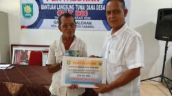 Puluhan Warga Balohan Sabang Terima BLT Mei dengan Total Anggaran Rp7,2 Juta