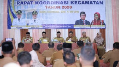 Bupati Aceh Besar Dorong Peran Aktif Kecamatan Wujudkan Pemerintahan yang Melayani