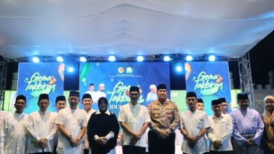 Wakili Kapolda, Dirlantas Polda Aceh Hadiri Gema Takbiran Idul Adha 1447 H di Masjid Raya Baiturrahman