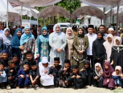 Perdana di Luar Meuligoe Gubernur, Kak Na Rayakan Idul Adha Bersama Warga di Pedalaman Aceh Barat