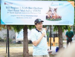 BSI Region Aceh Distribusikan 282 Hewan Kurban di Wilayah Aceh