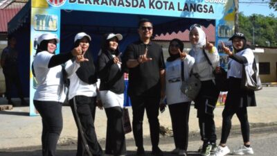 Car Free Day di Lapangan Merdeka Kota Langsa Berlangsung Meriah