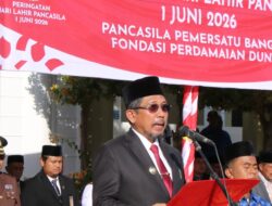 Pimpin Upacara Hari Lahir Pancasila, Bupati Sibral Ajak Perkuat Persatuan Indonesia