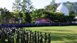 Bupati Haili Yoga Ingatkan Sekda Untuk Evaluasi ASN Yang Tidak Hadir Upacara Hari Lahir Pancasila
