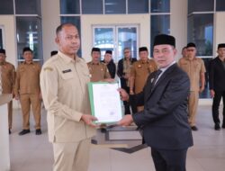 Bupati Syech Muharram Tunjuk Ardiansyah sebagai Plt Sekwan DPRK Aceh Besar