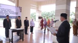 Lantik JPT Pratama dan Administrator, Bupati Aceh Besar Tekankan Amanah dan Tingkatkan Kinerja