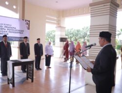 Lantik JPT Pratama dan Administrator, Bupati Aceh Besar Tekankan Amanah dan Tingkatkan Kinerja