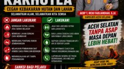 Kapolres Aceh Selatan: Pelaku Karhutla Dapat Dikenakan Sanksi Pidana