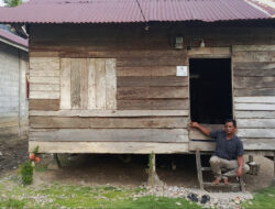 Satu Keluarga di Aceh Selatan Masih Tinggal di Rumah Tidak Layak Huni