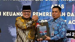 Pemkab Nagan Raya Kembali Raih Opini WTP ke-18 kali dari BPK-RI
