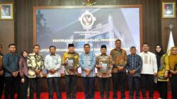 Ketua DPRK dan Bupati Nagan Raya Hadiri Penyerahan LHP LKPD 2025 di BPK Aceh