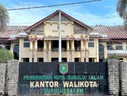 Forkopimda Kota Subulussalam Matangkan Persiapan Pilkades Serentak di 34 Desa