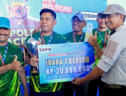 Tim Kodam Iskandar Muda Juara I Turnamen Tenis Kapolda Aceh Cup 2026