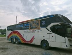 Lagi Bus Plat Aceh Dilempari Batu di Sumut, Penumpang Sempat Panik
