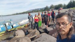Boat Tenggelam Dihantam Gelombang di Kuala Aceh, 1200 Tabung LPG Hanyut ke Laut