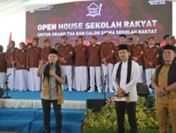 Dampingi Mensos Hadiri Open House Sekolah Rakyat di Aceh Besar, Wagub Aceh Apresiasi Pemeritah Pusat