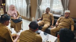Optimalisasi PAD, Pemkab Pijay Bahas Penagihan Sewa Tanah Pabrik Es