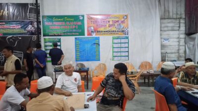 Meriahkan HUT Ke-80 Bhayangkara, Polsek Simpang Kiri Gelar Turnamen Domino PORDI Cup II