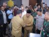 Bupati Syech Muharram Sambut Kedatangan Mendagri Tito Karnavian di Bandara SIM