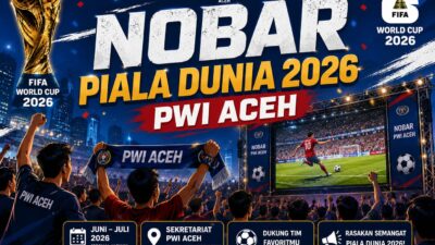 Semarakkan Piala Dunia 2026, PWI Aceh Agendakan Nobar