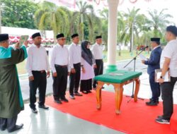 Plt Sekda Aceh Barat Lantik Ratusan Tuha Peut Gampong