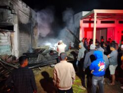 Empat Rumah Permanen Ludes Terbakar di Bener Meriah