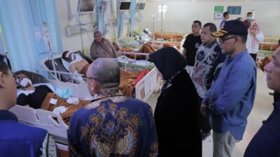 Wali Kota Illiza Besuk Korban Ledakan KMP Aceh Hebat 2 di RSUDZA
