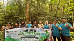 BPJS Ketenagakerjaan Cabang Subulussalam Tanam Pohon di Kawasan Hutan Adat Kampong Singgersing