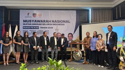 Sekda Aceh Hadiri Munas PB IKASI 2026, Agus Suparmanto Kembali Terpilih sebagai Ketua Umum